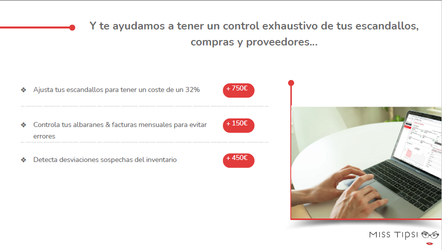 Control de compras tpv para restaurantes