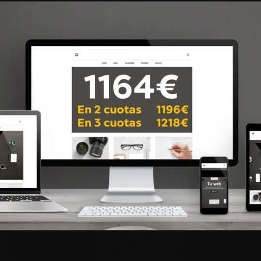 Diseño web con ecommerce