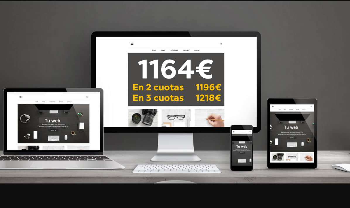 Diseño web con ecommerce